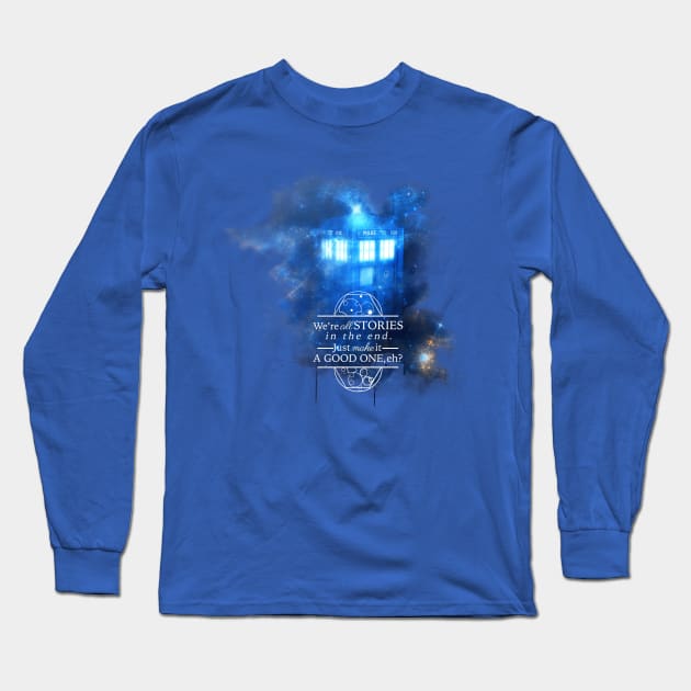 Doctor Who - Stories Long Sleeve T-Shirt by rosescreation